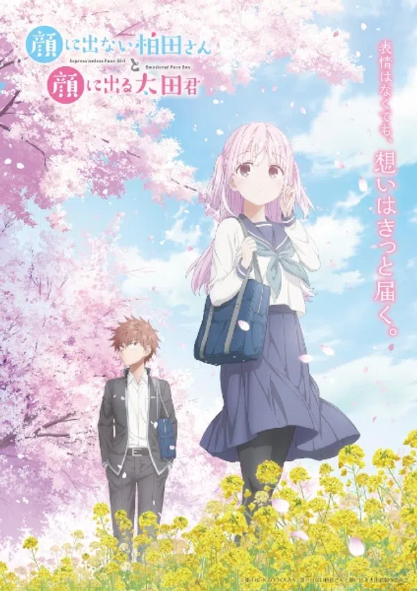 Xem Phim Kao ni Denai Kashiwada-san to Kao ni Deru Oota-kun Vietsub HD Online