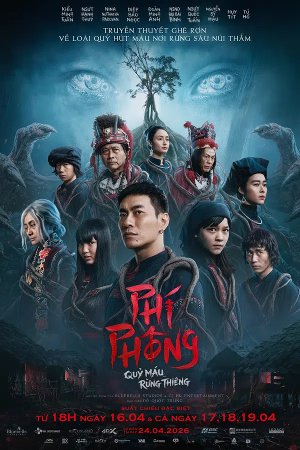Poster phim Phí Phông: Quỷ Máu Rừng Thiêng trên RoPhim