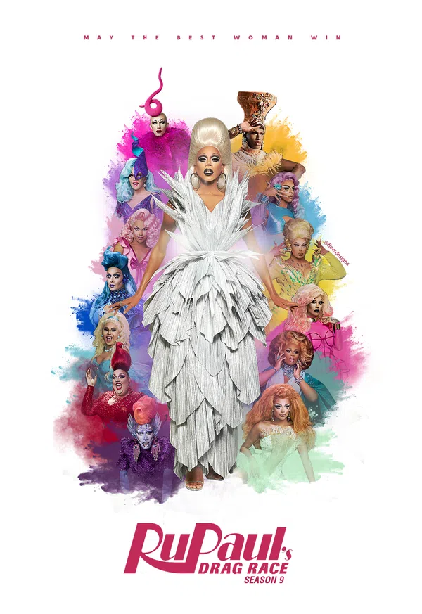 Poster phim Rupaul's Drag Race - Cuộc chiến giày cao gót (Phần 9) trên RoPhim