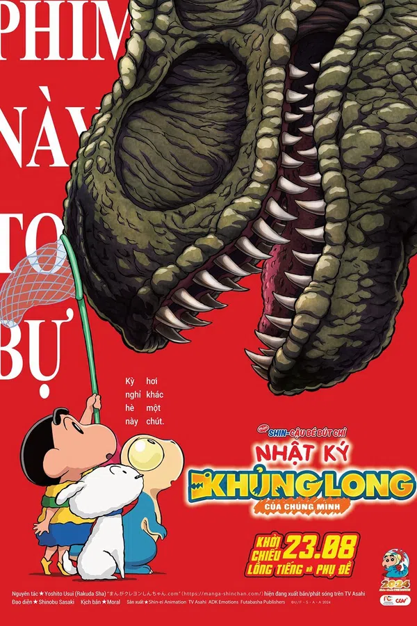 Xem Phim Shin - Cậu Bé Bút Chì 32: Nhật Ký Khủng Long Của Mình Vietsub HD Online