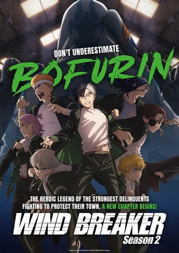 Xem Phim Wind Breaker 2nd Season Vietsub HD Online